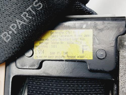 Front right seatbelt TOYOTA COROLLA (_E12_) 1.4 D (NDE120_, NDE120R) | BP18831498I25 