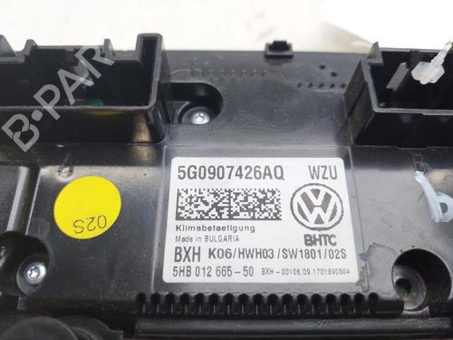 Climate control VW GOLF VII (5G1, BQ1, BE1, BE2) 1.6 TDI | BP13572113I5 