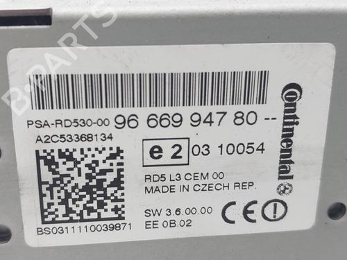 Radio CITROËN C4 II (NC_)  | BP13583540E6 