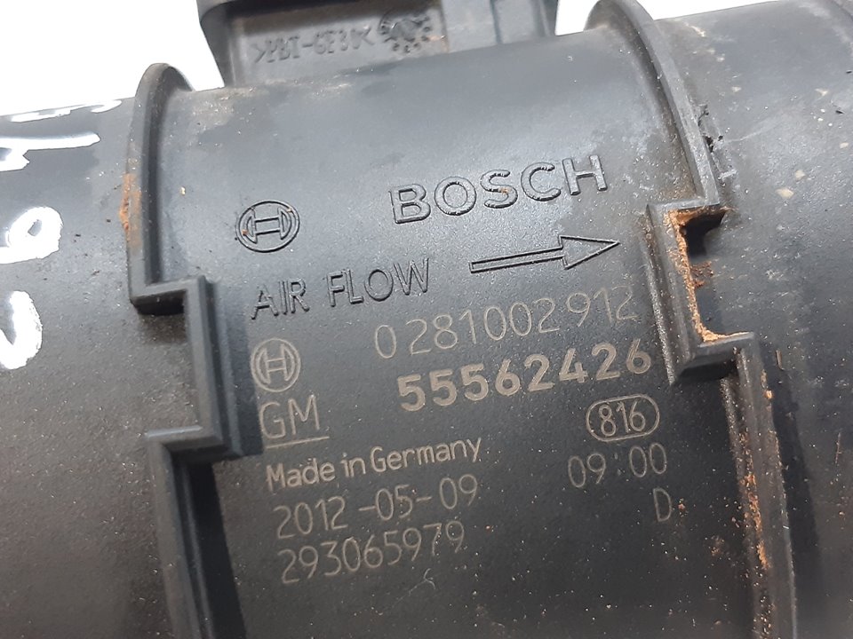 Mass air flow sensor CHEVROLET CRUZE (J300) 2.0 CDI 9054697 BParts