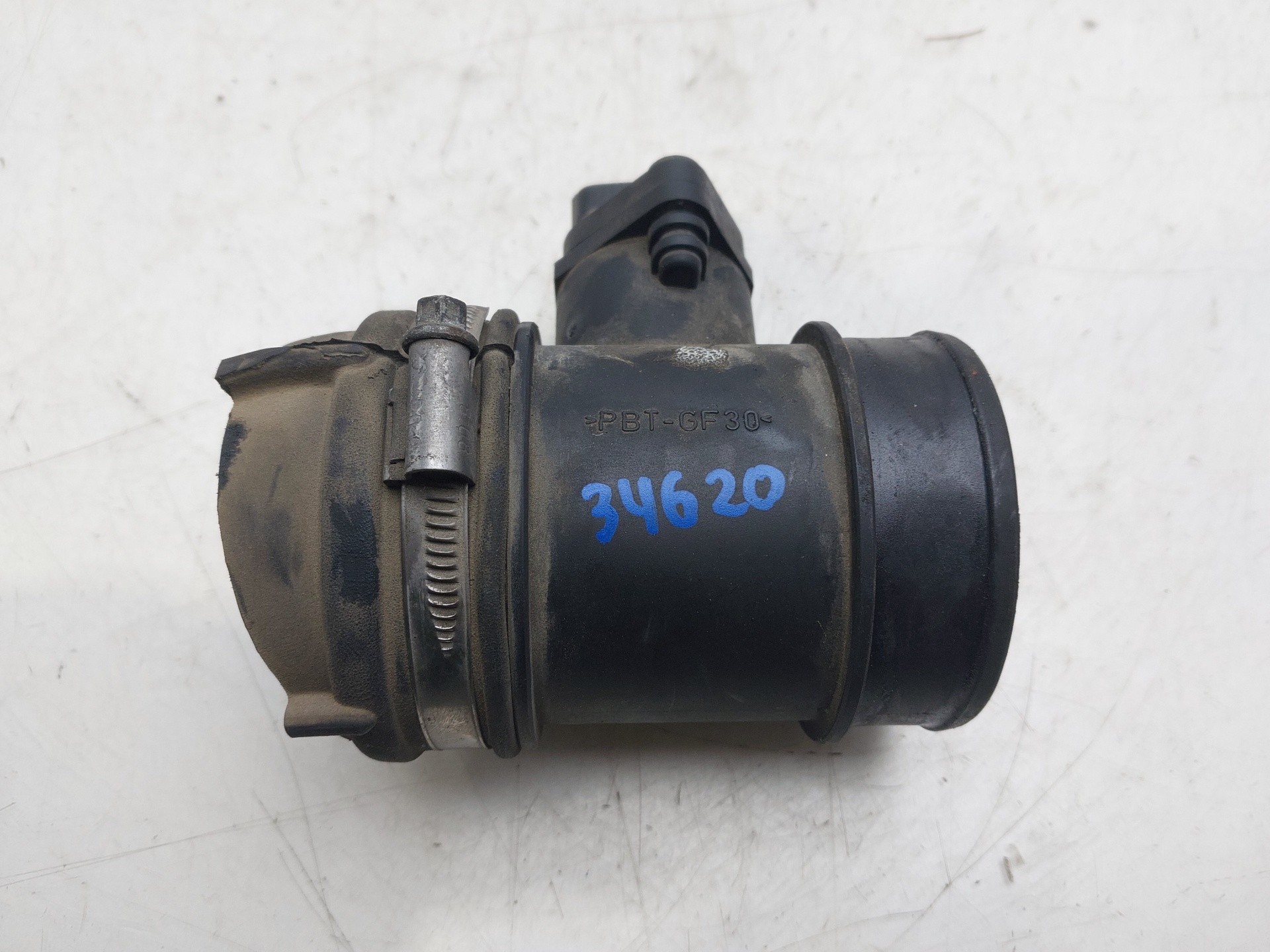 Mass air flow sensor OPEL ZAFIRA A MPV (T98) 2.0 DTI 16V (F75) 18660124 ...