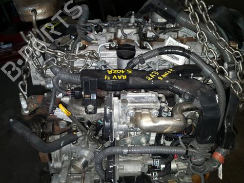 Engine (For Parts) TOYOTA RAV 4 III (_A3_) 2.2 D 4WD (ALA30_, ALA30R) 2AD / 0346705
