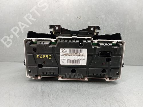 Instrument cluster RENAULT CLIO IV (BH_) 1.5 dCi 90 | BP16365847C47 