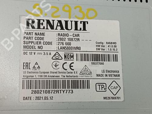 Radio DACIA SPRING  | BP24835403E6 