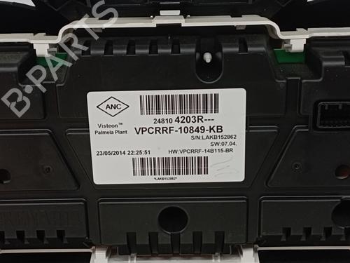 Instrument cluster RENAULT CLIO IV Grandtour (KH_) 1.5 dCi 90 (KHN3, KHN4) | BP16763897C47 
