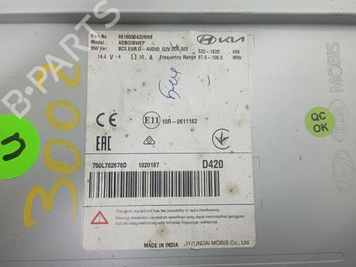 Radio HYUNDAI i20 III (BC3, BI3) | BP24836759E6