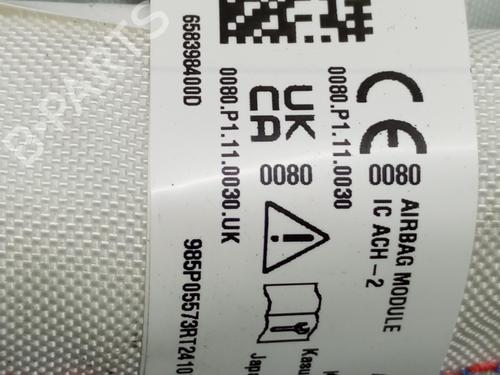 Right curtain airbag RENAULT KANGOO III MPV  | BP24837849C12 
