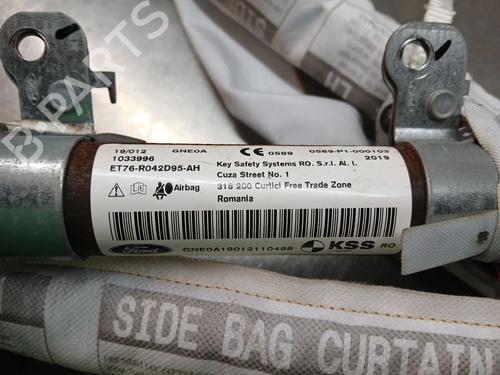 Left curtain airbag FORD TRANSIT COURIER B460 MPV 1.0 EcoBoost | BP25610172C11 