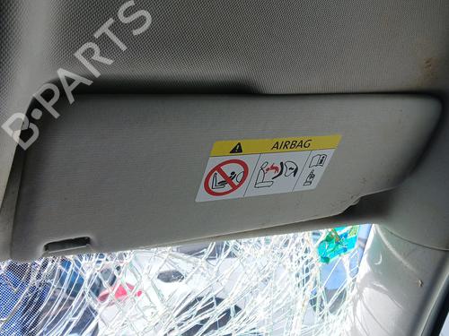 Right sun visor VW GOLF VII (5G1, BQ1, BE1, BE2) 1.6 TDI BP25825723I2