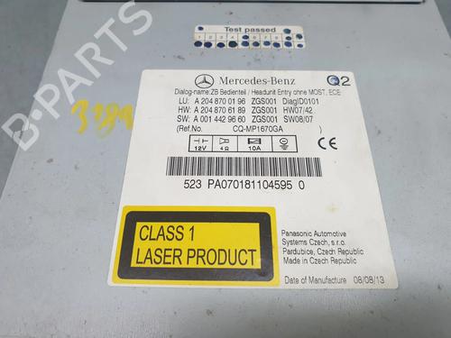 Radio MERCEDES-BENZ GLK-CLASS (X204) 320 CDI 4-matic (204.983) | BP25852998E6 