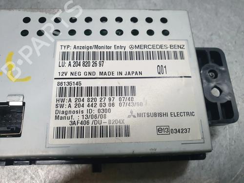 Radio MERCEDES-BENZ GLK-CLASS (X204) 320 CDI 4-matic (204.983) | BP25852998E6 