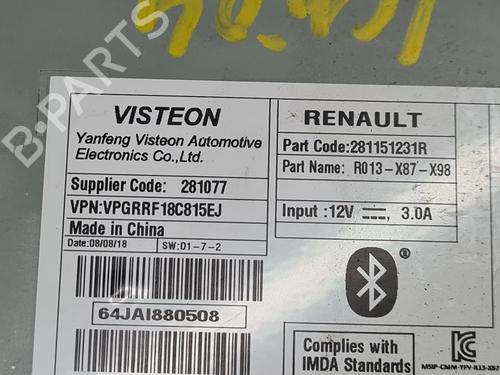 Radio RENAULT CLIO IV (BH_) 1.5 dCi 75 | BP24297077E6 
