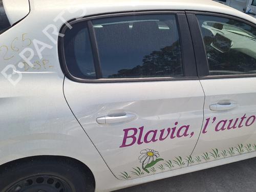 Dør høyre bak PEUGEOT 208 II (UB_, UP_, UW_, UJ_) 1.5 BlueHDI 100 (102 hp) 26391994