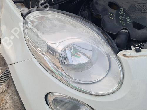 Scheinwerfer rechts für FIAT 500L (351_, 352_) 0.9 (199LYC1B) (105 hp) 31653993