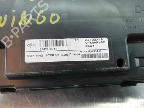 Instrument cluster RENAULT TWINGO III (BCM_, BCA_) 0.9 TCe 95 | BP26031201C47 