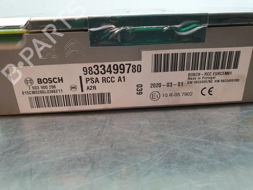 Bilradio PEUGEOT 208 II (UB_, UP_, UW_, UJ_) 1.5 BlueHDI 100 | BP26459418E6 