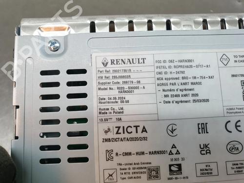 Radio DACIA SANDERO III 1.0 SCe 65 | BP26491368E6 