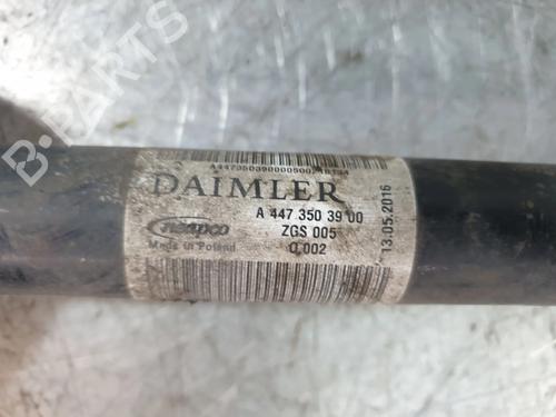 Left rear driveshaft MERCEDES-BENZ VITO Van (W447) 116 CDI (447.601, 447.603, 447.605) | BP12183775M40 