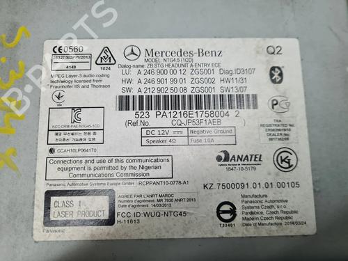 Radio MERCEDES-BENZ GLA-CLASS (X156) GLA 200 CDI / d (156.908) | BP17768602E6 
