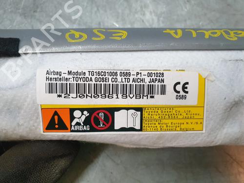 Left seat airbag TOYOTA COROLLA Hatchback (_E21_, _EA1_, _EH1_)  | BP16010988C13 
