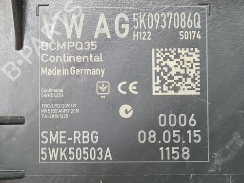 Elektronische module VW GOLF VI (5K1)  | BP26601261M83
