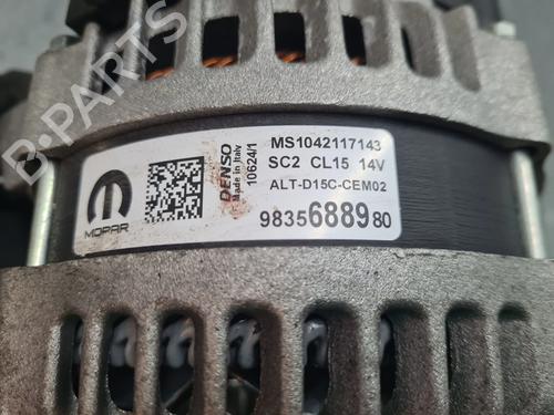 Generator CITROËN C3 / C3 ORIGIN III (SX) 1.5 BlueHDi 100 (SXYHYP, SXYHTU) | BP27256384M7 