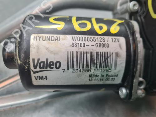 Front wiper motor HYUNDAI i20 II (GB, IB) 1.2 | BP17128826M29 