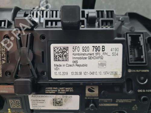 Instrument cluster SEAT ATECA (KH7, KHP) 2.0 TDI 4Drive | BP26436006C47 