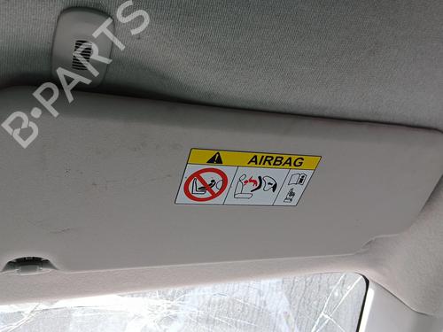 Right sun visor PEUGEOT EXPERT Van (V_) E-EXPERT BP27293315I2