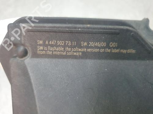 ECU airbags MERCEDES-BENZ VITO Van (W447) 110 CDI (447.601, 447.603, 447.605) | BP27181454M53 