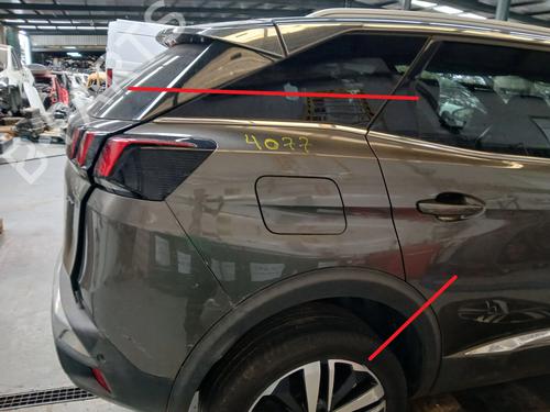 Right rear fenders PEUGEOT 3008 II SUV (MC_, MR_, MJ_, M4_) 2.0 BlueHDi 180 BP27549219C44