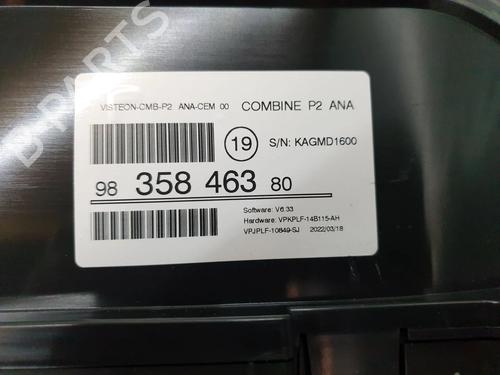 Instrument cluster PEUGEOT 208 II (UB_, UP_, UW_, UJ_) e-208 | BP27745732C47 