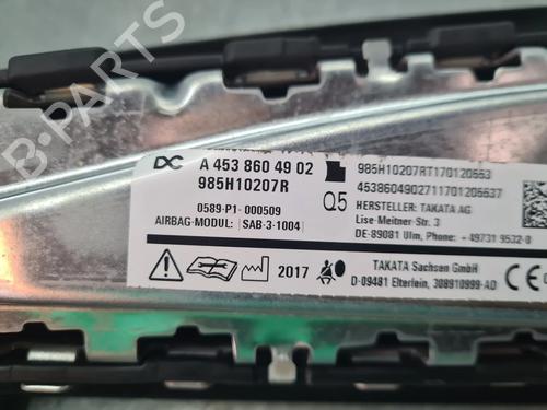 Venstre sete kollisjonspute SMART FORFOUR Hatchback (453) 1.0 (453.042, 453.043) | BP23338752C13 
