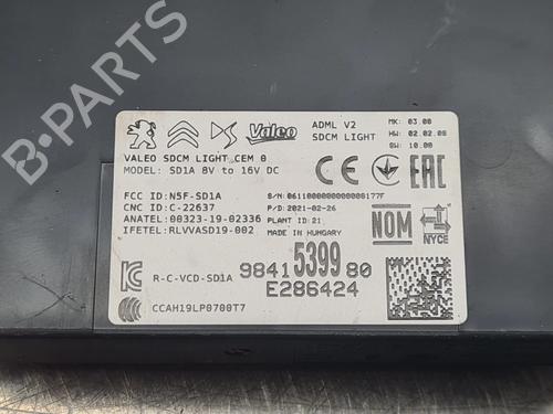 Elektronisk modul PEUGEOT 208 II (UB_, UP_, UW_, UJ_) e-208 | BP27990631M83 