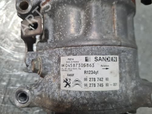 AC compressor PEUGEOT 3008 II SUV (MC_, MR_, MJ_, M4_) 2.0 BlueHDi 180 | BP28044440M34 