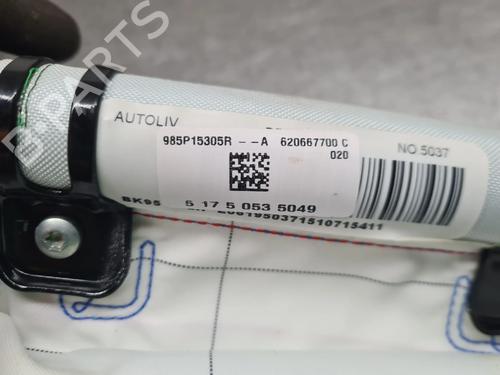 Left curtain airbag RENAULT MEGANE III Grandtour (KZ0/1) 1.5 dCi (KZ09, KZ0D, KZ1G, KZ29, KZ14, KZ1W, KZ10, KZ1F,... | BP25768059C11 
