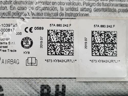 Høyre sete kollisjonspute SKODA KAROQ (NU7, ND7) 1.6 TDI | BP17791898C14 