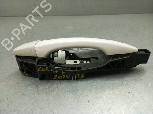 Used Rear left exterior door handle OPEL CORSA F (P2JO) 1.2 (68) (101 hp) 28063983