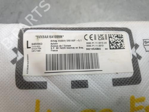 Venstre sete kollisjonspute PEUGEOT 208 II (UB_, UP_, UW_, UJ_) 1.2 PureTech 100 | BP27311054C13 