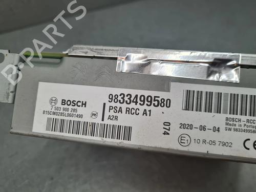 Radio CITROËN C3 III (SX) 1.5 BlueHDi 100 (SXYHYP, SXYHTU) | BP28125942E6 