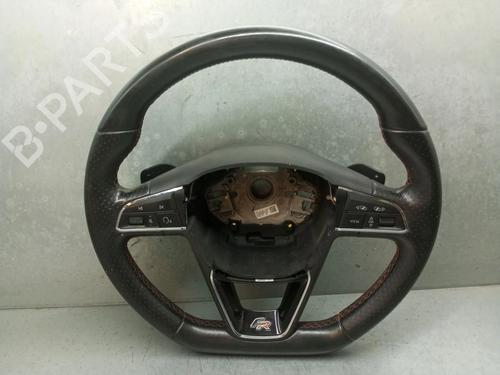 Steering wheel SEAT LEON (5F1) 2.0 TDI | BP28129307C49 