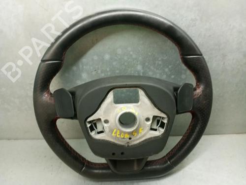 Steering wheel SEAT LEON (5F1) 2.0 TDI | BP28129307C49 