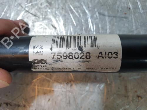 Right front driveshaft BMW X3 (F25) xDrive 30 d | BP10393115M39 