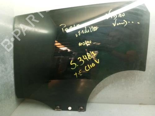 Used Rear left door window RENAULT CLIO V (B7_) 1.0 TCe 90 (B7MT) (91 hp) 28317507