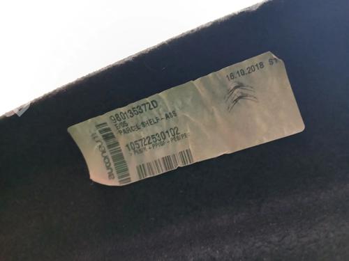 Rear parcel shelf CITROËN C4 CACTUS 1.5 BlueHDi 100 | BP28329229C85 