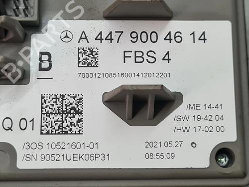 Control unit MERCEDES-BENZ VITO Van (W447) 110 CDI (447.601, 447.603, 447.605) | BP28351371M11 