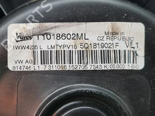 Heater blower motor VW GOLF VII (5G1, BQ1, BE1, BE2) 1.6 TDI 4motion | BP28351386M62 