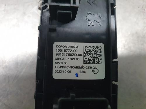 Left front window switch PEUGEOT 2008 II (UD_, US_, UY_, UJ_, UR_, UC_) 1.2 PureTech 130 (USHNS, URHNS) | BP28376615I27 