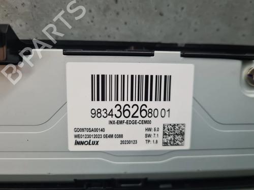 Climate control PEUGEOT 308 III (FB_, FH_, FP_, F3_, FM_) PureTech 130 (FPHNSL, FPHNST) | BP28582860I5 