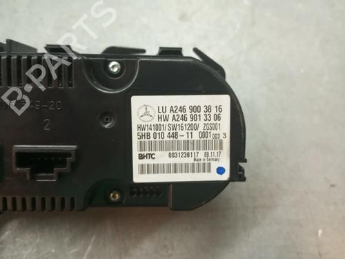 Climate control MERCEDES-BENZ A-CLASS (W176) A 160 CDI / d (176.011) | BP28586036I5 